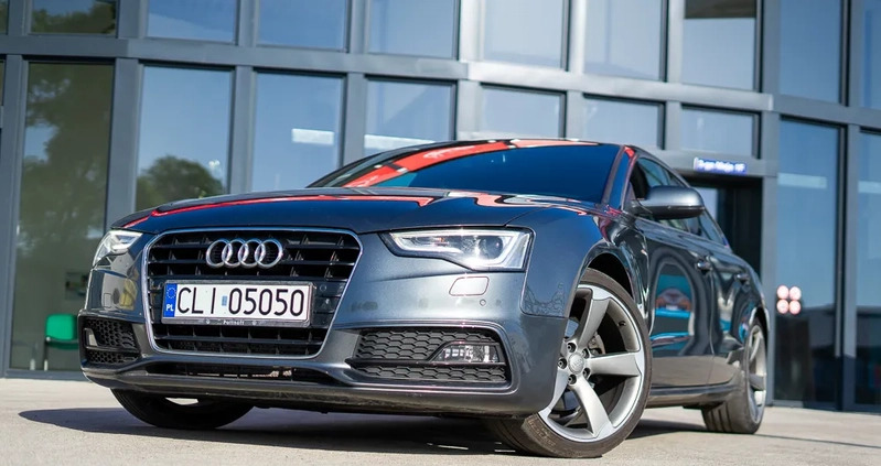Audi A5 cena 66900 przebieg: 186816, rok produkcji 2013 z Lublin małe 781